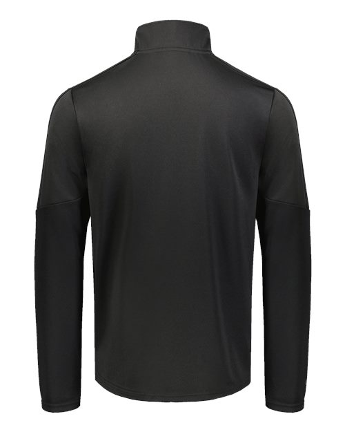 Holloway Youth Crosstown Full-Zip Jacket — Black — Back