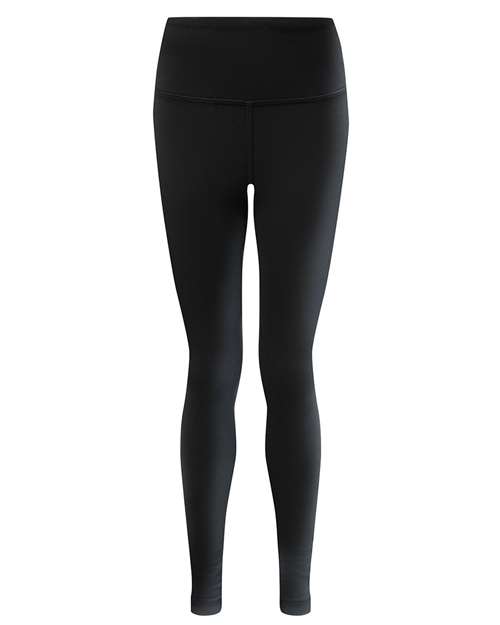 TriDri Youth Recycled Performance Legging — Black — Front