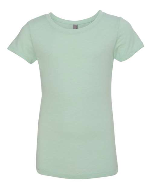 Next Level Girls’ CVC Princess T-Shirt — Mint — Front
