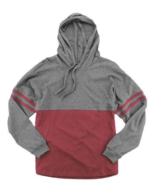 Women's Hooded Pom Pom Jersey T-Shirt