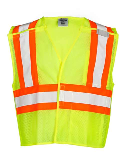 Kishigo Unisex Contrasting Mesh Breakaway Vest