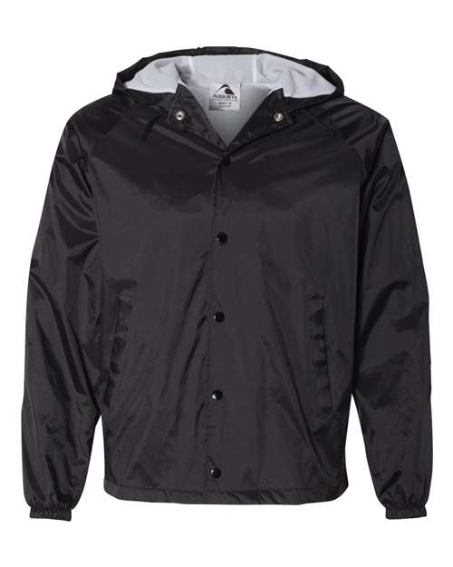 Unisex Hooded Coach's Jacket