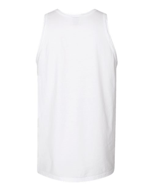 ComfortWash by Hanes Unisex Garment-Dyed Unisex Tank Top — White — Back