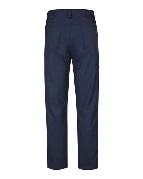 Red Kap Men's Extended Sizes Lightweight Crew Pants — Navy - Unhemmed — Back