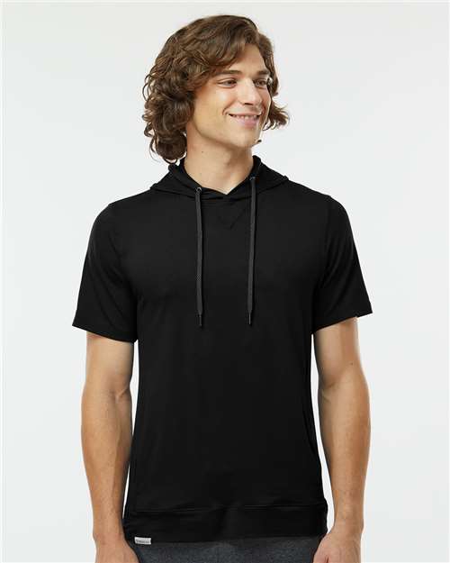 Men's Eco Revive™ Ventura Soft Knit Short Sleeve Hooded Sweatshirt