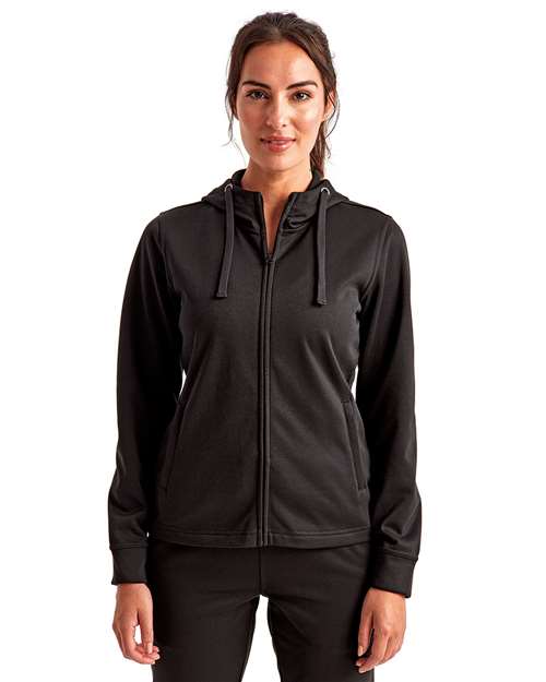 Women's Spun Dyed Full-Zip Hooded Sweatshirt