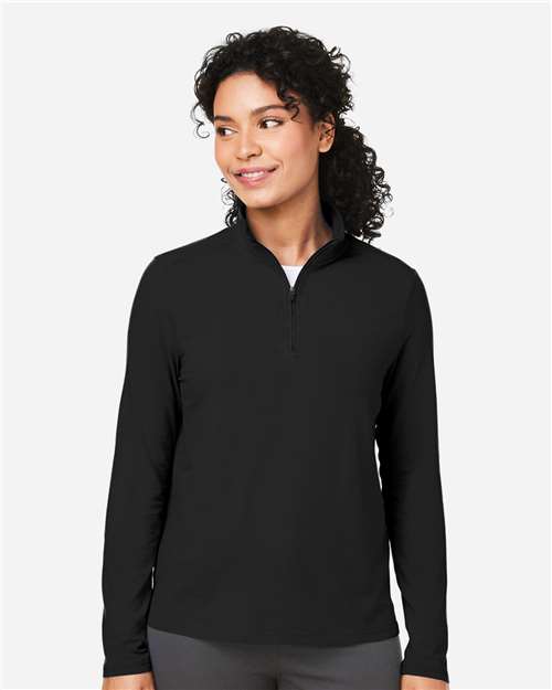Devon & Jones Women's Raleigh Stretch Quarter-Zip Pullover