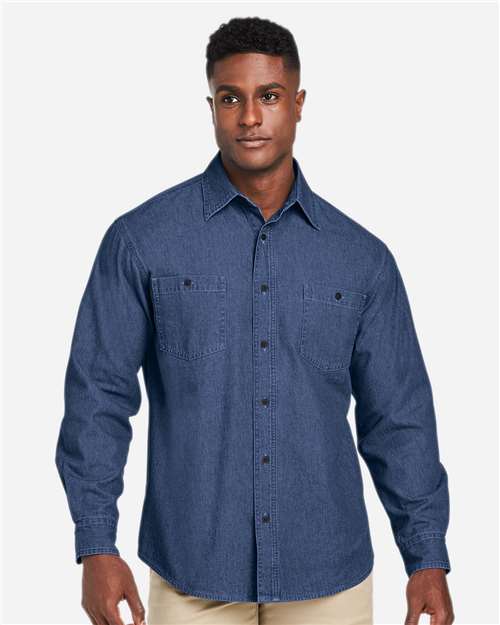 Unisex Denim Shirt Jacket