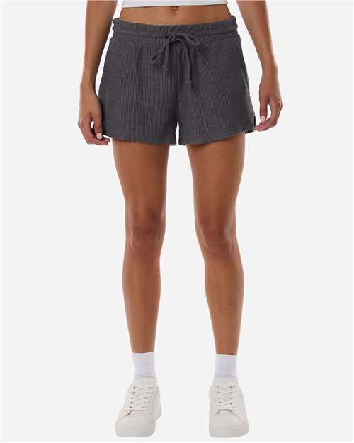 Women's Ribbed Knit Shorts