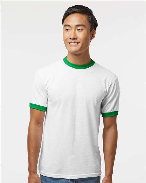 Unisex 50/50 Ringer T-Shirt