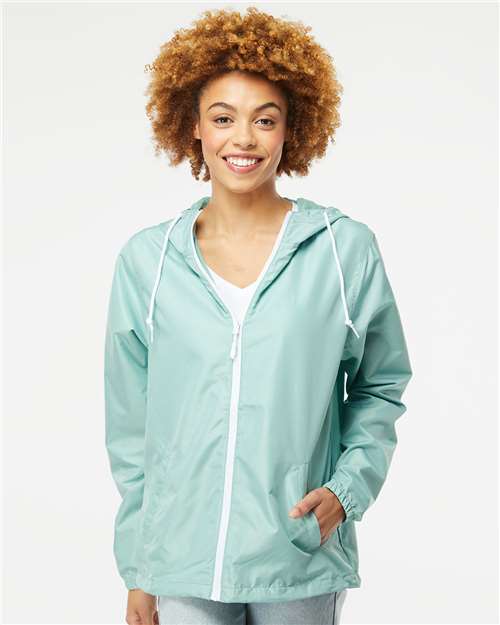 Men's Lightweight Windbreaker Full-Zip Jacket